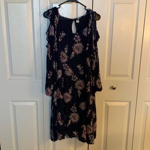 Old Navy Long Sleeve Midi Dress, XL